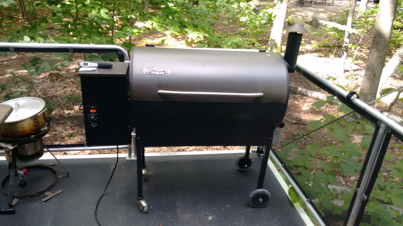 I also smoked some meat.